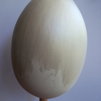 painting faberge easter egg