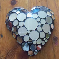 leave mosaic grout to dry