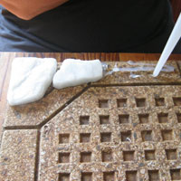 use silicone glue
