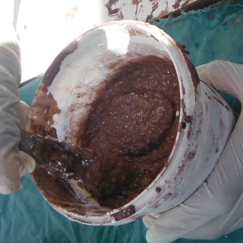 mixing resin oxide and kulu powder