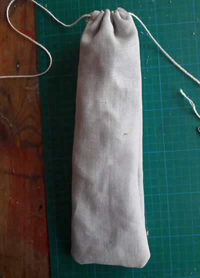 picture of veggie drawsting bag