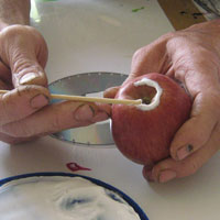 glue ridge on apple