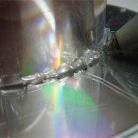 seal acetate to stage