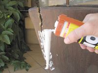 broken nozzle