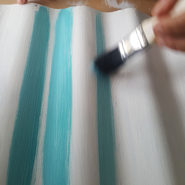 painting slopes with middle tone