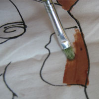 begin painting