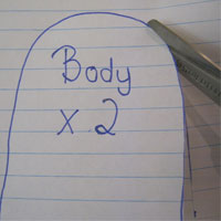 cut out template