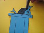 colour in book mark