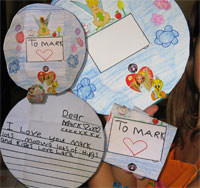 completed paper letters