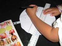 make writing area or lines