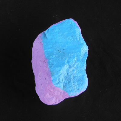 painting the rock purple