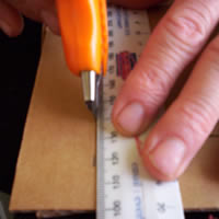 making frame from card
