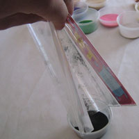 pouring sand