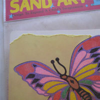 sand art background