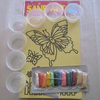 sand art requierments