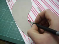 cut out your letters