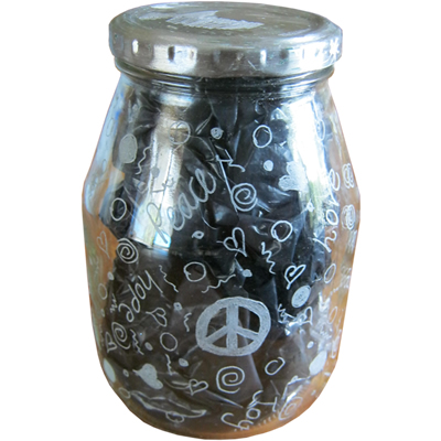 dremel glass jar