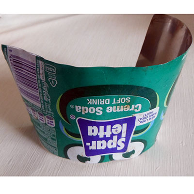 side of can with no top and bottom