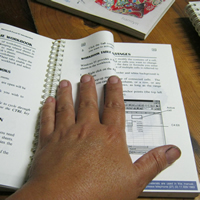 fold recycled book