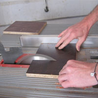 saw chipboard