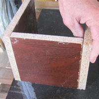 u shaped chipboard