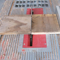 cut wood