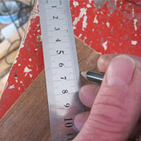 measure with a ruler
