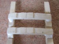 placement of second peg for back