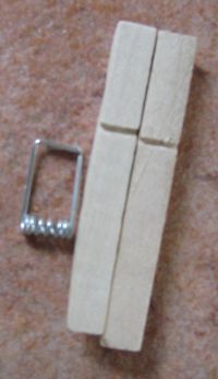 after removing the metal piece