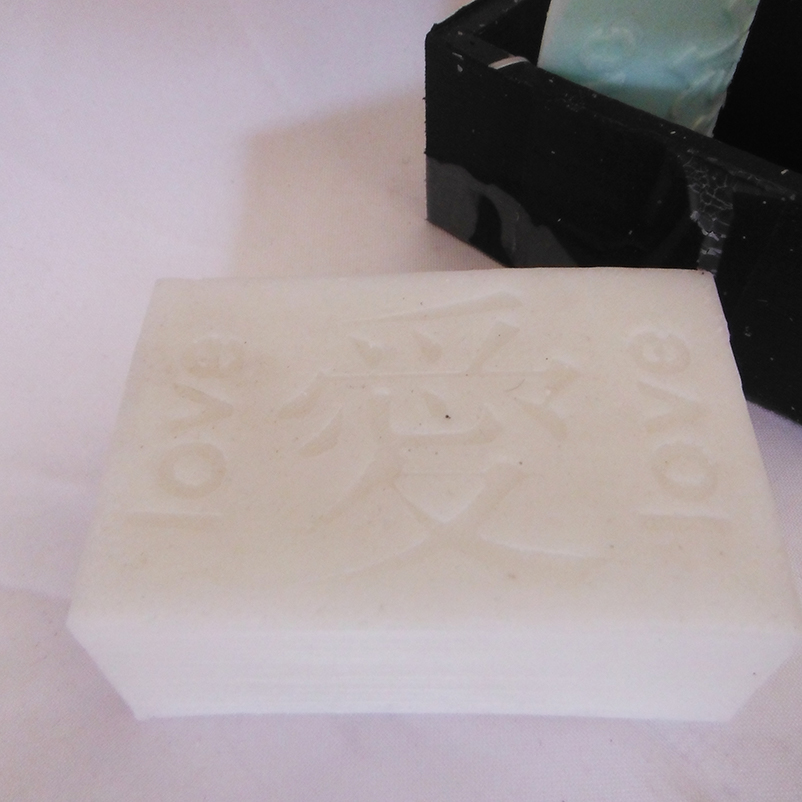 picture of final soap after been made in silicone mould