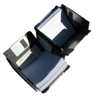 upcycled stiffy disk