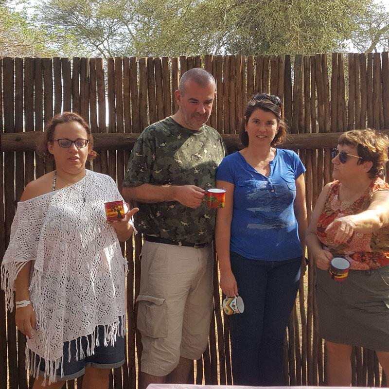 tupperware team at mabula lodge