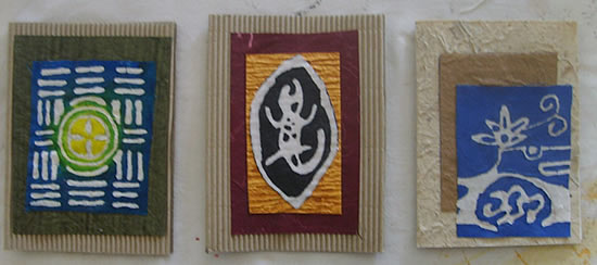 Picture of hand made cards