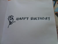 complete inside of card