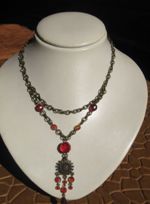 completed chain necklace