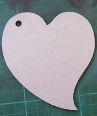 chipboard heart