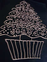 leave liquid lead tree to dry