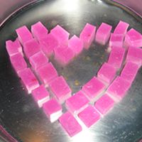 mosaic block in cake tin