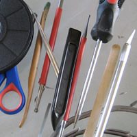 what you will need to make a decra lead window