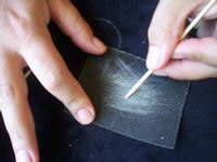 sand off sharp point