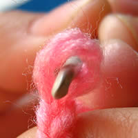 shape of the crochet hook