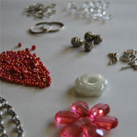 sort beading materials