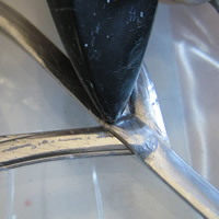 finish off lead to decorate window