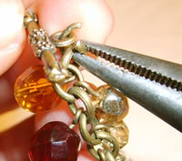 open other end of chain