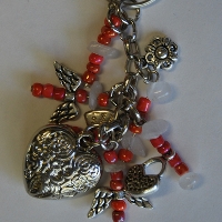 valentines day keyring