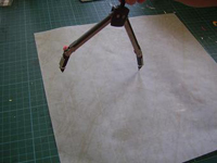 use compass to draw a circle