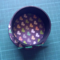 stick cardboard tube onto chipboard base