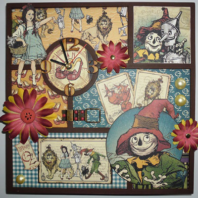 complete wizard of oz clock