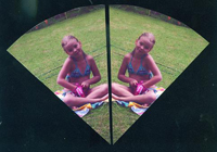 cut photos using scissors