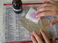 pewter patina on batting